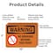 Signmission No Smoking Beyond This Point OSHA Warning Sign, Aluminum, 10in W x 7in L, 2PK OS-2PACK-WS-A-710-L-12710 - alternate 6